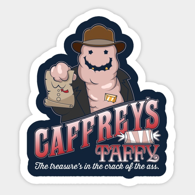 Caffrey's Taffy Sticker by mattsinor